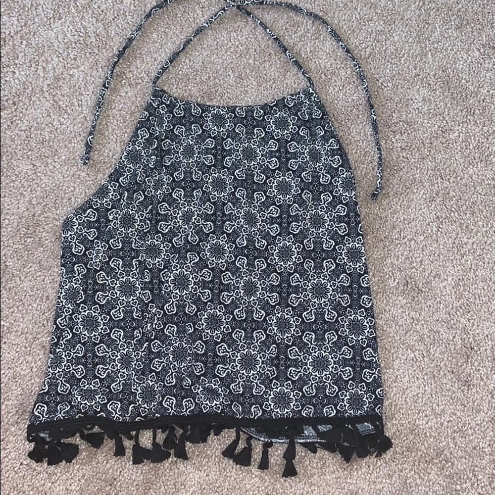 LA HEARTS HALTER SHIRT